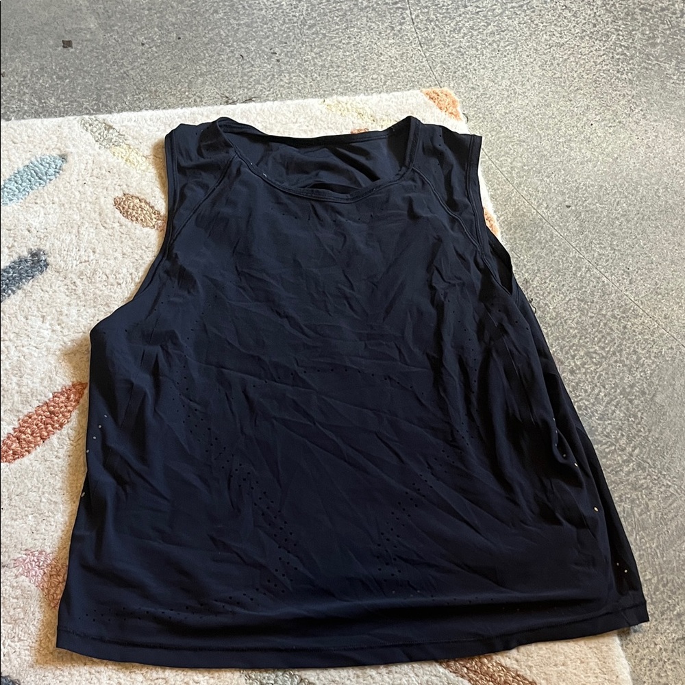 lululemon athletica Black Tank Top